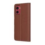 Étui portefeuille Techsuit Leather Folio pour Motorola Moto G05 / E15 - Brown – Image 5