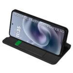 Étui portefeuille Techsuit Magskin Book pour Motorola Moto G86 Power - Black – Image 2