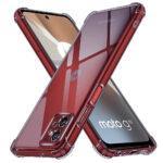 Coque Techsuit Shockproof Clear Silicone pour Motorola Moto G32 - Smoke Black