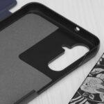 Étui à rabat Techsuit eFold Series pour Samsung Galaxy S25 FE - Dark Blue – Image 3
