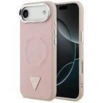Coque Guess Hardcase Triangle Logo MagSafe pour iPhone Air - Pink