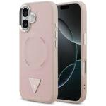 Coque Guess Hardcase Triangle Logo MagSafe pour iPhone 17 - Pink
