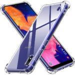 Coque Techsuit Shockproof Clear Silicone pour Samsung Galaxy A10 - Clear