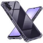 Coque Techsuit Shockproof Clear Silicone pour Samsung Galaxy A07 4G - Smoke Black