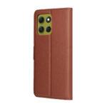 Étui portefeuille Techsuit Leather Folio pour Motorola Moto G86 - Brown – Image 5