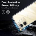 Coque Techsuit Shockproof Clear Silicone pour OnePlus 15 - Clear – Image 2