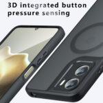 Coque Techsuit PureFrost MagSafe pour Motorola Moto G06 - Frosted Black – Image 3