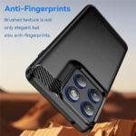 Coque Techsuit Carbon Silicone pour Motorola Edge 70 - Black – Image 4