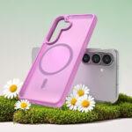 Coque Techsuit HaloFrost II MagSafe pour Samsung Galaxy S26 - Pink – Image 6