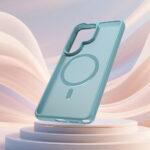 Coque Techsuit HaloFrost II MagSafe pour Samsung Galaxy S26 Ultra - Mint Green – Image 3