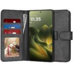 Étui portefeuille Techsuit Diary Book pour Motorola Edge 70 - Black