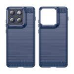 Coque Techsuit Carbon Silicone pour Motorola Edge 70 - Blue – Image 2