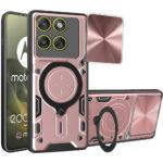 Coque Techsuit CamGuard Pro pour Motorola Edge 70 - Rose Gold