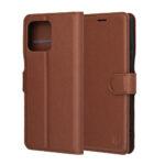 Étui portefeuille Techsuit Leather Folio pour Motorola Edge 70 - Brown – Image 4