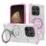 Coque Techsuit Carbon Shield PRO pour Xiaomi 15T - Pink Transparent