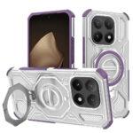 Coque Techsuit Carbon Shield PRO pour Xiaomi 15T - Purple Transparent