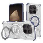 Coque Techsuit Carbon Shield PRO pour Xiaomi 15T Pro - Blue Transparent