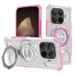 Coque Techsuit Carbon Shield PRO pour Xiaomi 15T Pro - Pink Transparent