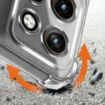 Coque Techsuit Shockproof Clear Silicone pour Motorola Edge 70 - Clear – Image 5