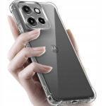 Coque Techsuit Shockproof Clear Silicone pour Motorola Edge 70 - Clear – Image 4