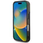 Coque Karl Lagerfeld Liquid Glitter Choupette Logo MagSafe avec paillettes pour iPhone 16 Pro Max - Black – Image 2