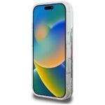 Coque Karl Lagerfeld Liquid Glitter Choupette Logo MagSafe avec paillettes pour iPhone 16 Pro - Clear – Image 2