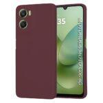 Coque Techsuit SoftFlex pour Motorola Moto G06 - Plum Red