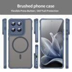 Coque Techsuit HaloFrost II MagSafe pour Motorola Edge 70 - Navy Blue – Image 3