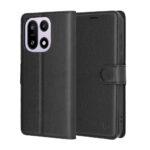 Étui portefeuille Techsuit Leather Folio pour OnePlus 15 - Black