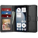 Étui portefeuille Techsuit Diary Book pour Nothing Phone (3a) Lite - Black