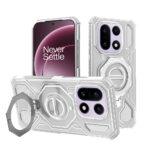 Coque Techsuit Carbon Shield PRO pour OnePlus 15 - White Transparent