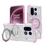 Coque Techsuit Carbon Shield PRO pour OnePlus 15 - Pink Transparent