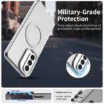 Coque Techsuit CandyCase MagSafe pour Samsung Galaxy A57 - White – Image 4