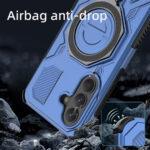 Coque Techsuit Carbon Shield PRO pour Samsung Galaxy A37 - Blue Transparent – Image 3