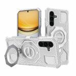 Coque Techsuit Carbon Shield PRO pour Samsung Galaxy A57 - White Transparent