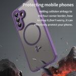 Coque Techsuit HaloFrost II MagSafe pour Samsung Galaxy A37 - Purple – Image 3