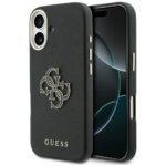 Coque Guess Hardcase Resin Logo pour iPhone 17 - Black