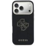 Coque Guess Hardcase Resin Logo pour iPhone 17 Pro - Black – Image 3