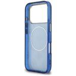 Coque Guess IML Peony Dot MagSafe pour iPhone 17 Pro Max - Blue – Image 4