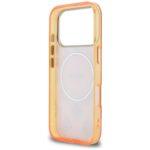 Coque Guess IML Peony Dot MagSafe pour iPhone 17 Pro - Orange – Image 4