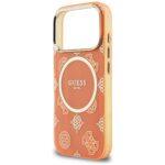 Coque Guess IML Peony Dot MagSafe pour iPhone 17 Pro Max - Orange – Image 2
