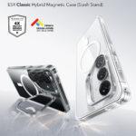 Coque MagSafe ESR Classic Hybrid HaloLock Kickstand pour Samsung Galaxy S26 Plus - Clear – Image 5