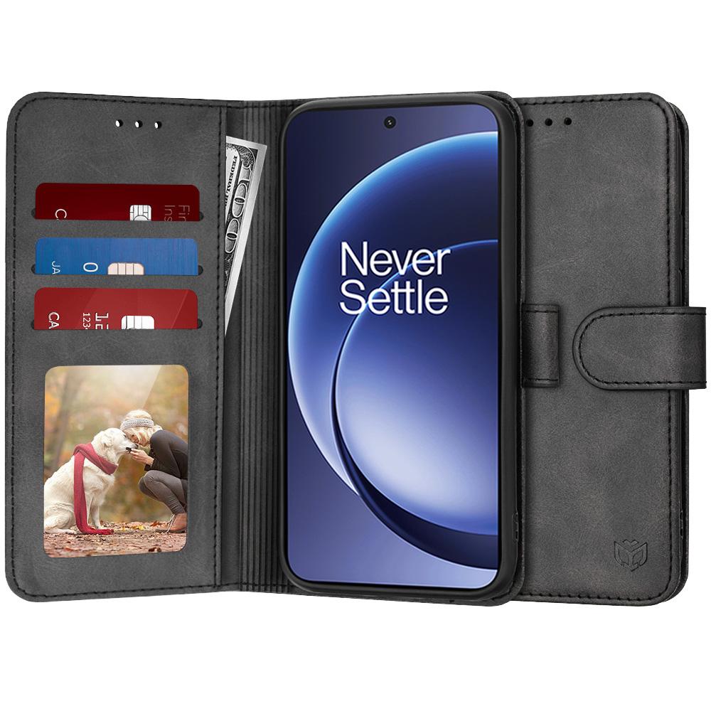 2855335 Étui portefeuille Techsuit Diary Book pour OnePlus 15R - Black – Image 1