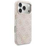 Coque Guess 4G Script MagSafe pour iPhone 17 Pro - Pink – Image 5