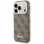 Coque Guess 4G Script MagSafe pour iPhone 17 Pro - Brown – Image 2