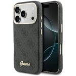 Coque Guess 4G Script MagSafe pour iPhone 17 Pro Max - Black