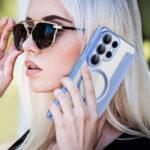 Étui portefeuille Techsuit SmartMag Book Case pour Samsung Galaxy S26 Ultra - Light Blue – Image 6