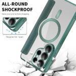 Étui portefeuille Techsuit SmartMag Book Case pour Samsung Galaxy S26 Ultra - Green – Image 5
