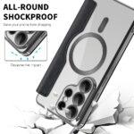 Étui portefeuille Techsuit SmartMag Book Case pour Samsung Galaxy S26 Ultra - Black – Image 4