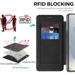 Étui portefeuille Techsuit SmartMag Book Case pour Samsung Galaxy S26 Ultra - Black – Image 6